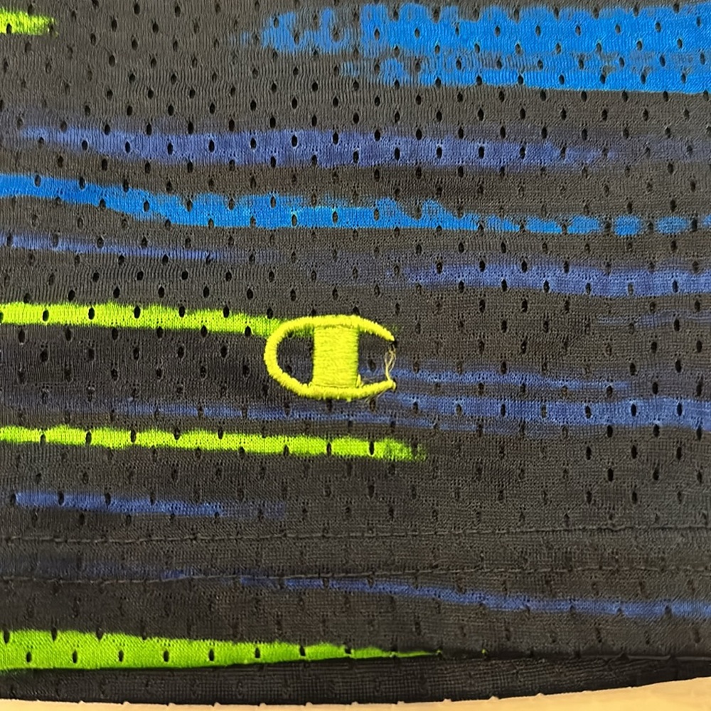 Champion athletic shorts set of two (Blue, Grey). 2 pairs of shorts. - Picture 4 of 4
